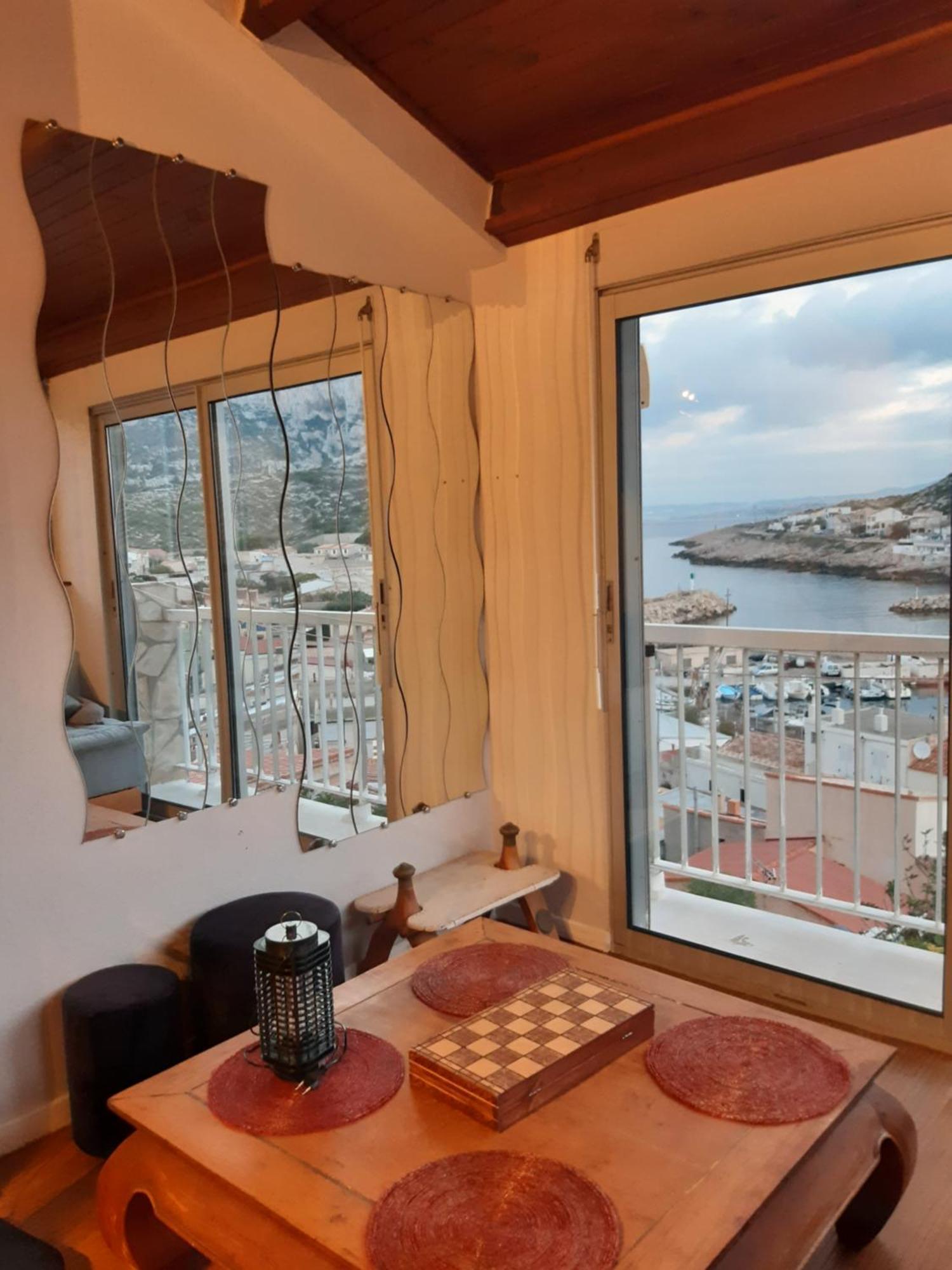 Cabanon Vue Mer Et Calanques Les Goudes Марсель Экстерьер фото